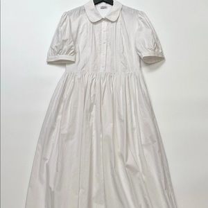 Loewe heavy embroidery maxi dress